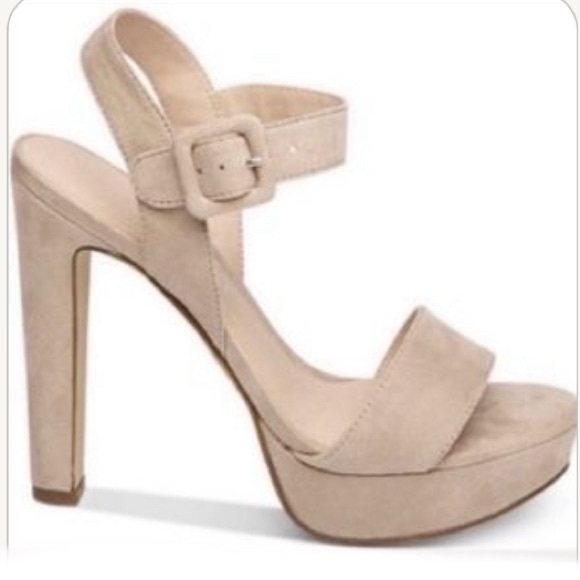 Madden NYC Nude Reese Platform High Heel Shoes Size 10 High Heel Nude Shoe - Picture 1 of 12